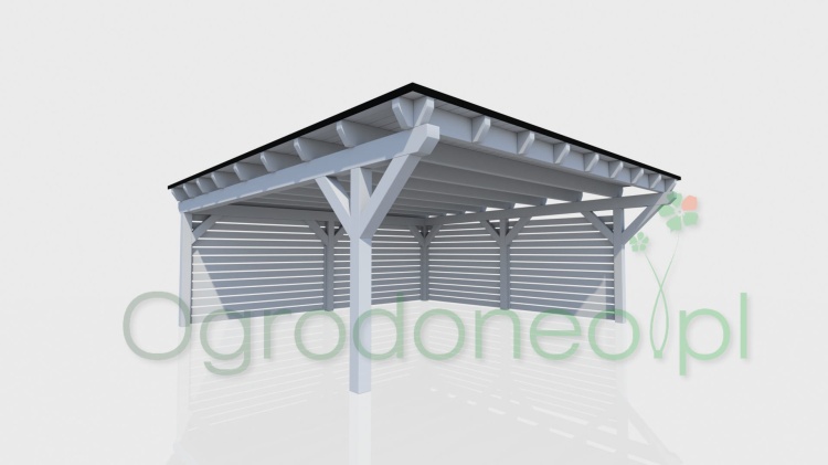 Dwie ściany zabudowane