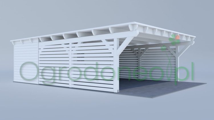 Zabudowa dwóch boków